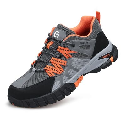 Summer Anti-Static Safety Shoes Breathable Anti-Smash Puncture-Resistant Comfortable Steel Toe Work Shoes for Men & Women Dust-Free Lightweight