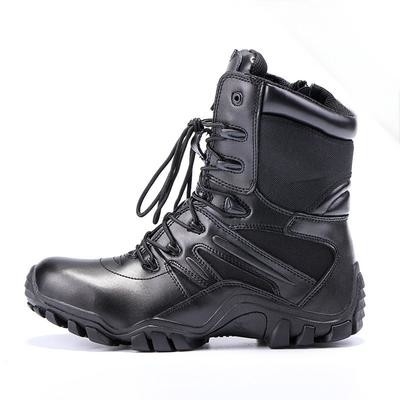 High Top Black Waterproof Combat Hiking Boots Training Shoes Tactical Boots
